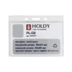 Пластиковый бейдж Holdy PL-02 для карт горизонтальный, 1 шт - изображение 1
