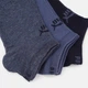 Набор женских носков коротких хлопковых Puma Elements Unisex Plain Sneaker 3P 94710909 35-38 3 пары Denim Blue (8720245957441) - изображение 3