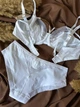 Комплект бюстгальтер и трусики-слипы 11499 Lanny Mode белый 90C/2XL - изображение 3