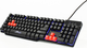 Klawiatura przewodowa Red Fighter K1 USB Black (8590274464186) - obraz 3