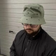 Панама Intruder Chilla Cotton з принтом олива One Size - зображення 5