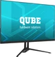 Монітор 24.5" QUBE B25F100-IPS FHD IPS 100Hz 1ms HDMI VGA DP speaker (B25F100-IPS) - зображення 2