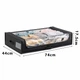 Комплект органайзеров LUMINARIA UNDER BED 2 шт для хранения вещей и одежды под кроватью 74x44x17.5см - изображение 6