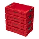 Відкритий ящик для інструментів, 18", 450x310x130, SYSTEM PRO Box 130 Red, SKRQPROB1302CZEPG001, QBRICK - изображение 4