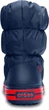Зимние дутики Crocs Winter Puff Boot Kids 34 Темно-синий/красный 14613 - изображение 12