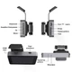 Видеорегистратор в машину Light Dual Lens Vihicle BlackBOX DVR в авто авторегистратор Черный - изображение 6