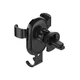 Універсальний автотримач ColorWay Metallic Gravity Holder Black (CW-CHG01-BK) - зображення 3
