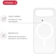 Чехол для смартфона Intaleo Clear MagSafe для Apple iPhone Air Transparent (1283126626814) - изображение 4