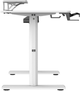 Biurko gamingowe ULTRADESK Highlander White (UDESK-HG-WT) - obraz 6
