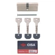 Циліндр CISA ASIX P8 95 (30*65) нікель матовий 3 ключі - зображення 7