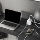 Розгалужувач мережі Cubenest PowerCube Extended USB A+C PD 20W Blue (PC420BL) - зображення 7