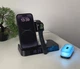 Беспроводная зарядка для Apple Watch iPhone Airpods 30w 5 в 1 Док-станция с часами и ночником - изображение 1