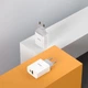 Зарядне HOCO 1USB 1Type-C PD20W QC3.0 3.1A білe - зображення 5