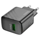 Мережеве зарядне HOCO CS21A 1USB QC3.0 18W black - изображение 3