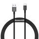 Кабель Baseus USB AM>Type-C Data Cable 66W 1m CATYS-01 Black - изображение 1