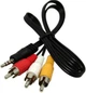 Кабель ATCOM 3RCA - TRRS jack 3.5mm 1,8 м 17320 - зображення 1