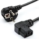 Кабель ATCOM CEE 7/7 - IEC C13 (Для ПК під кутом 90 гр) 1.8m 15270 - изображение 2