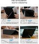 Чехол для планшета Pitaka MagEZ Case Folio 2 для Apple iPad mini 6/iPad mini (A17 Pro) с креплением для стилуса Apple Pencil Black (FIM2401) - изображение 9