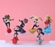 Набір фігурок Дівчата супергерої DC Super Hero Girls міні фігурки 6шт/набір 9 см - зображення 3