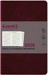 Щотижневик Axent 2026 Partner City Soft 125x195 мм 96 аркушів Коричневий (8521-26-05-A) - зображення 2