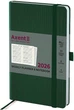 Щотижневик Axent 2026 Partner Lines 125x195 мм 96 аркушів Темно-зелений (8515-26-23-A) - зображення 1
