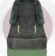 Зимовий конверт в коляску 2в1 Momi Sleeping Bag Green дитячий флісовий конверт універсальний спальний мішок у коляску, санки, автокрісло з капюшоном, трансформується у сумку для аксесуарів, дитячий утеплений конверт на зиму - зображення 2
