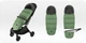 Зимовий конверт в коляску 2в1 Momi Sleeping Bag Green дитячий флісовий конверт універсальний спальний мішок у коляску, санки, автокрісло з капюшоном, трансформується у сумку для аксесуарів, дитячий утеплений конверт на зиму - зображення 3