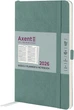 Щотижневик Axent 2026 Partner Soft Skin 125x195 мм 96 аркушів Сіро-лазурний (8509-26-48-A) - зображення 1
