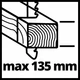 Лобзик акумуляторний безщітковий Einhell X-Change TP-JS 18/135 Li BL - Solo (4321260) - изображение 9
