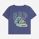 Дитяча футболка для хлопчика Gap 867278886 86 см Синя (1159843521) - зображення 1