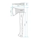 Топор, 800 г, ручка из фибергласса INTERTOOL HT-0262 - изображение 10
