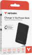 УМБ Verbatim Charge Go Essentials 5000 mAh 20W Black (23942322252) - зображення 4