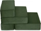 Ступеньки для собак Harley and Cho Tetris Double Green Velur M высота 15 см (3103767) - изображение 2