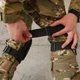 Комплект Kiborg Налокотники + Наколенники с системой быстрого сброса черный - изображение 8