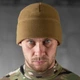 Флісова шапка R-Military+ койот розмір S - зображення 1