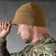 Флісова шапка R-Military+ койот розмір S - зображення 2