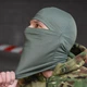 Балаклава трикотажная олива размер универсальный - изображение 2