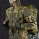 Рюкзак Silver Knight 55 л с 3 подсумками Cordura 1000D олива размер 50х32,5х34 см - изображение 2