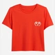 Спортивная футболка для фитнеса женская GAP 707336240 L Красная (1159843795) - изображение 5