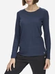 Лонгслив длинный женский Tommy Hilfiger 775740373 M Синий (1159843667) - изображение 1