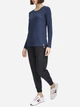 Лонгслив длинный женский Tommy Hilfiger 775740373 M Синий (1159843667) - изображение 5