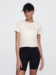 Спортивная футболка для фитнеса женская GAP 414512393 2XL Молочная (1159843863) - изображение 1