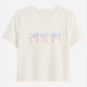 Спортивная футболка для фитнеса женская GAP 414512393 2XL Молочная (1159843863) - изображение 5