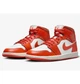 Кроссовки женские Jordan Air 1 Mid Grey 36 Червоний BQ6472-108 - изображение 2