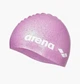 Шапка для плавания Arena Silicone Jr Cap OSFM рожевий, мультиколор 006360-903 - изображение 1