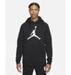 Кофта мужская Jordan Mens Air Jordan Jumpman Classic Fleece Hoodie XL Чорний DA6801-010 - изображение 2