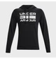 Кофта чоловіча Under Armour Rival Flc Signature Hd M Чорно-білий 1366363-001 - зображення 4