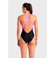 Купальник закрытый женский Arena Openings Swimsuit V Back Lb 38 Чорний 008063-590 - изображение 2