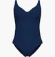 Купальник закрытый женский Arena Swimsuit Victoria U Back Solid Темно-Синій Жін 40 44 Синій 008868-700 - изображение 1