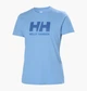 Футболка женская Helly Hansen Logo T-Shirt M Блакитний 34112-627 - изображение 1